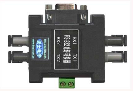 RS-232 全信號光纖轉(zhuǎn)換器OPT232AL
