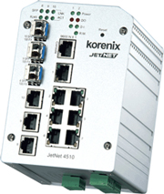 Korenix科洛理思JetNet 4510w/2s1m工業(yè)交換機(jī)