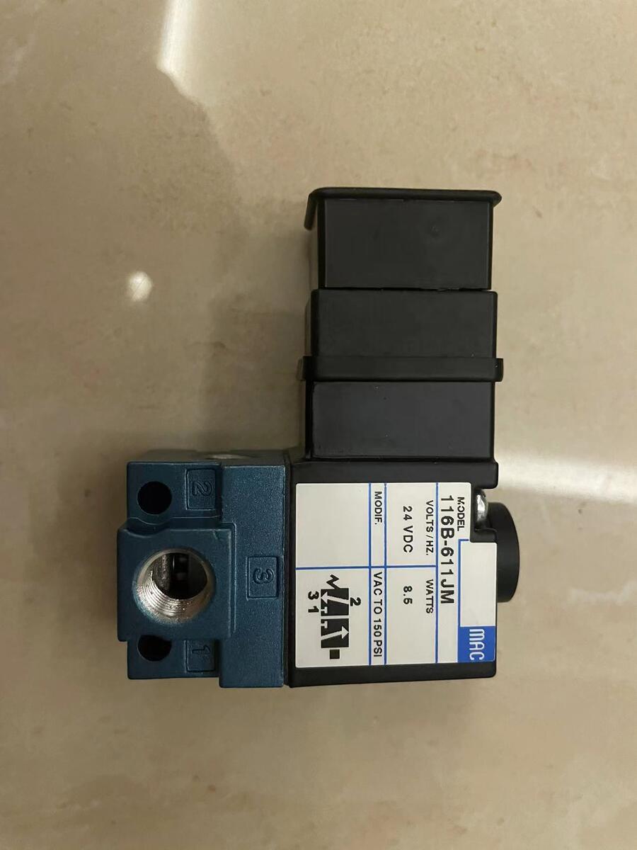 美國(guó)MAC電磁閥111B-611JB
