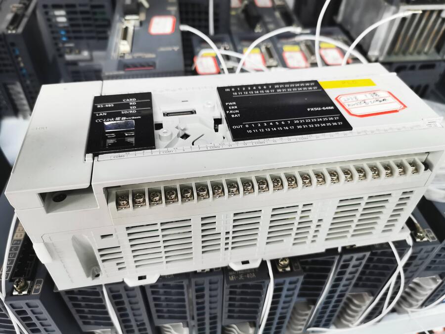 三菱FX3U-128MT/ES-A輸入輸出點(diǎn)維修，無錫菱光維修站