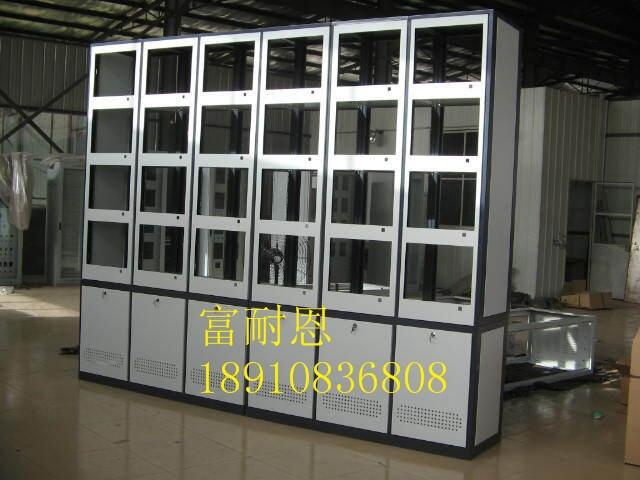 定制監(jiān)控電視墻機(jī)柜監(jiān)控拼接屏幕墻柜監(jiān)控電視墻屏拼接機(jī)柜支架柜