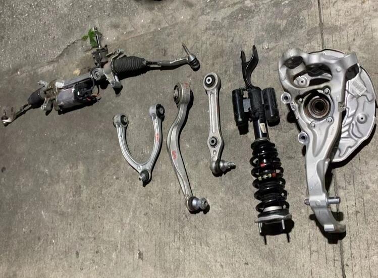 奔馳C450轉向機 下直臂 羊角 減震器 空調泵