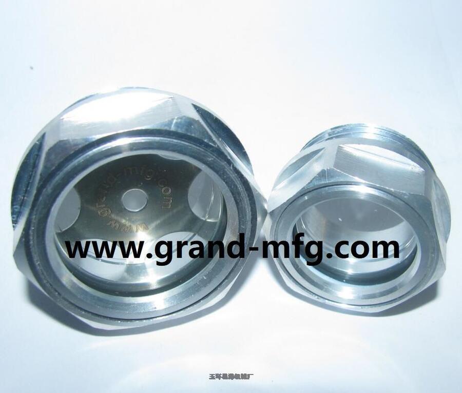 供應(yīng)M26X1.5鋁合金油鏡\/液面視鏡\/六角銅鋁油箱視鏡GM-BM26