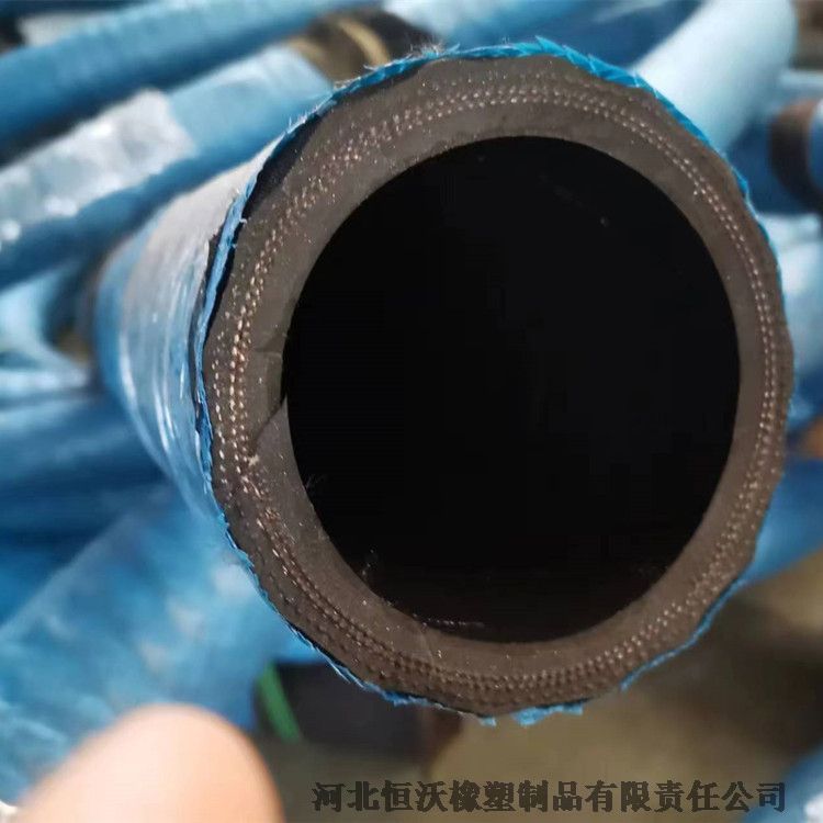 新疆工地用耐磨噴漿膠管 @礦山隧道用噴漿軟管  流灰耐用軟管  河北恒沃橡塑