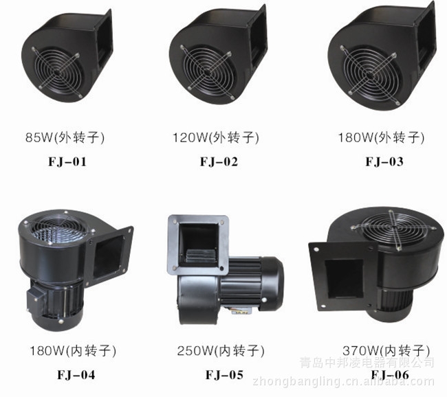 中邦凌工頻離心風機 擠出機冷卻風機