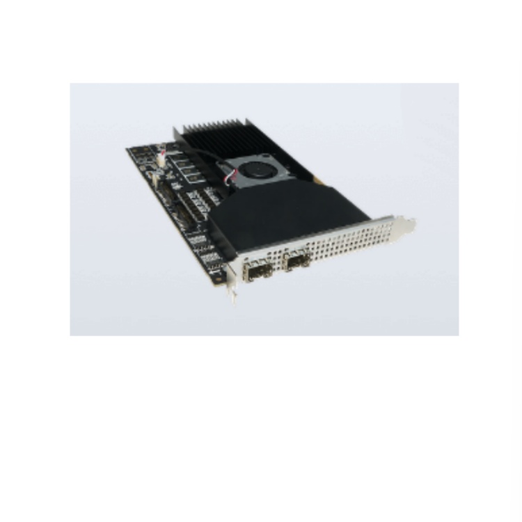 ?？禉C(jī)器人2口XoF光口采集卡 SFP+插槽 MV-GS1002F