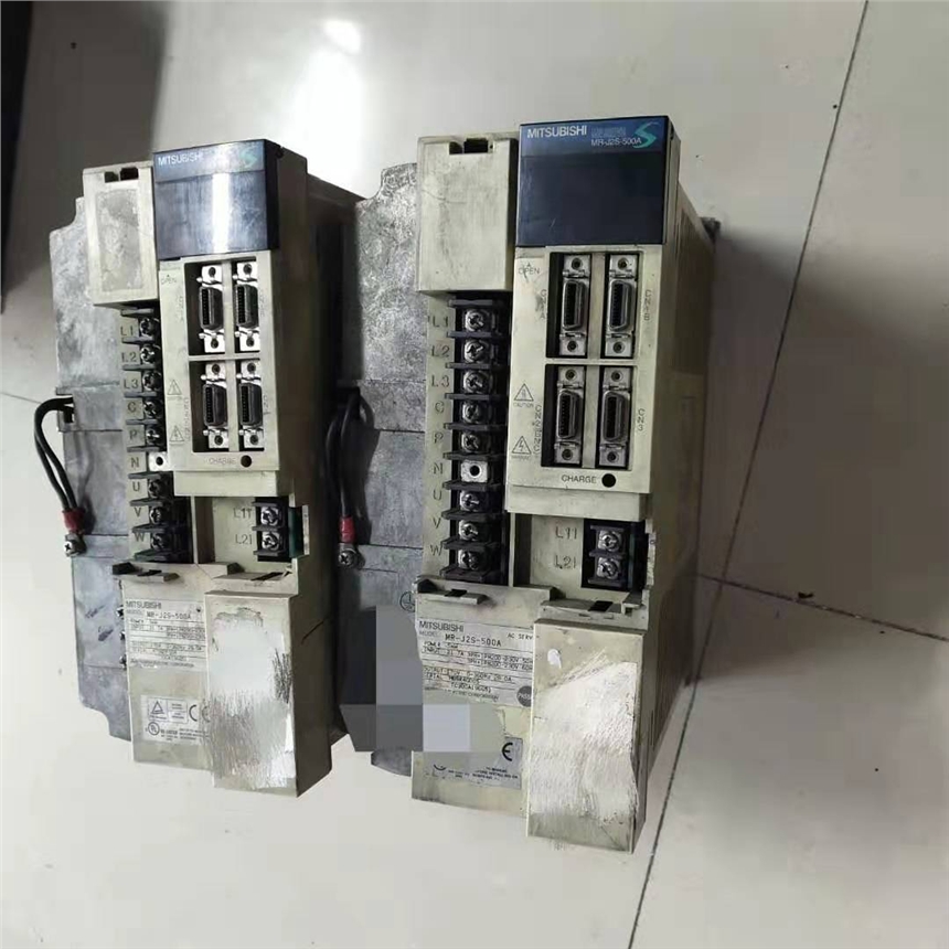 常熟三菱伺服驅動維修 MR-J2S-500A 議價沒顯示 過電流