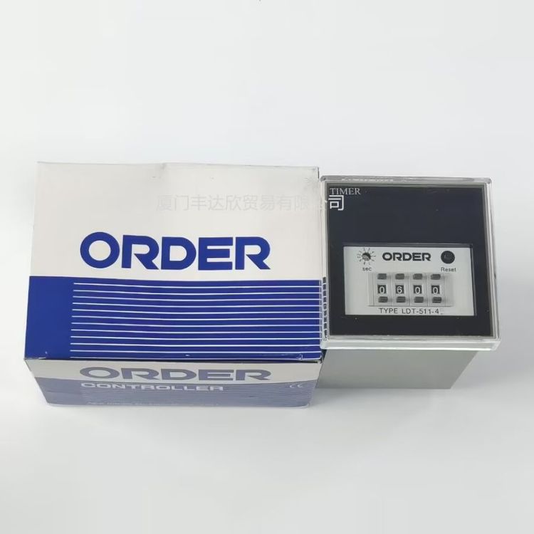 現(xiàn)貨ORDER歐德計時器LDT-511-4B時間繼電器全新正品