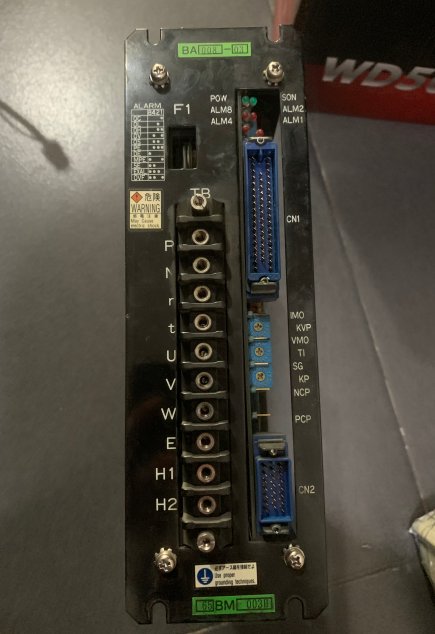 維修三洋伺服驅(qū)動65BA008DXT03沒顯示過電流報警85部分當(dāng)天取